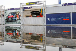 Le stand du Team Peugeot Hansen