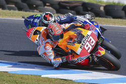 Marc Marquez, Repsol Honda Team and Jorge Lorenzo, Yamaha Factory Racing