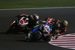 Alex Lowes, VOLTCOM Crescent Suzuki, Jordi Torres, Aprilia Racing Team et Chaz Davies, Ducati Team