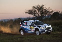 Ott Tanak e Molder Raigo, M-Sport Ford Fiesta WRC