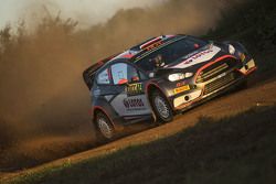 Robert Kubica et Maciek Szczepaniak, Ford Fiesta WRC