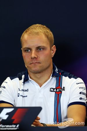 Valtteri Bottas, Williams lors de la conférence de presse de la FIA