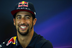 Daniel Ricciardo, Red Bull Racing in the FIA Press Conference