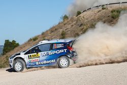 Elfyn Evans and Daniel Barrit, M-Sport Ford Fiesta WRC