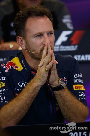 Christian Horner, Red Bull Racing Team Principal in the FIA Press Conference