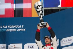 Podium: third place Nick Heidfeld, Mahindra Racing