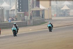 Danny Kent, Leopard Racing et Efren Vazquez, Leopard Racing