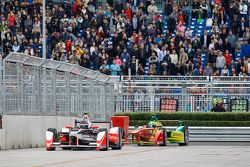 Nick Heidfeld, Mahindra Racing en Lucas di Grassi, ABT Schaeffler Audi Sport