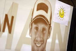 Romain Grosjean, Lotus F1 Team and a picture of the sunshine