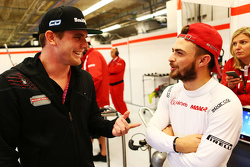 (L to R): Conor Daly, with Will Stevens, Manor Marussia F1 Team