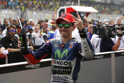 Second place Jorge Lorenzo, Yamaha Factory Racing