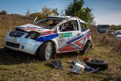 Автомобиль Дмитрия Богоявленского и Светланы Шумских после аварии