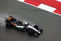 Sergio Perez, Sahara Force India F1 VJM08 lors des qualifications