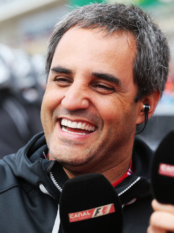 Juan Pablo Montoya, on the grid