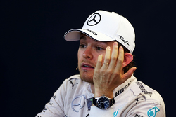 Second place Nico Rosberg, Mercedes AMG F1 in the FIA Press Conference
