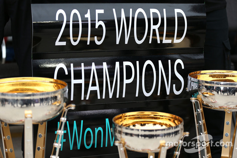 2016 World Champions Mercedes