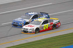 Jeff Gordon, Hendrick Motorsports Chevrolet et Jimmie Johnson, Hendrick Motorsports Chevrolet