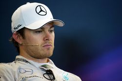 2. Nico Rosberg, Mercedes AMG F1, in der FIA-PK