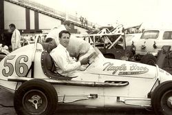 Mario Andretti at CNE Speedway in Toronto in USAC midget