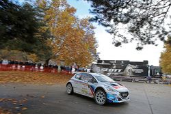 Craig Breen e Scott Martin, Peugeot 208 T16, Peugeot Rally Academy