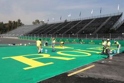 Ambiente en la pista