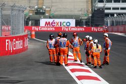 Ambiente en la pista