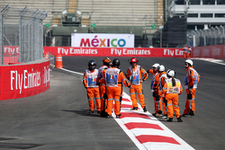 Ambiente en la pista