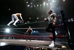 Lewis Hamilton bei einer Wrestling-Veranstaltung in Mexico City