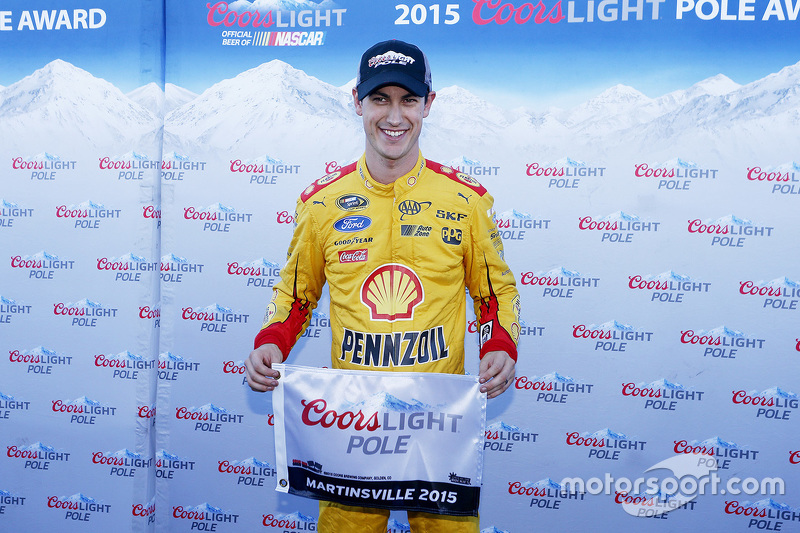 Polesitter Joey Logano, Team Penske Ford