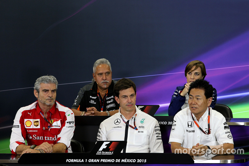 Maurizio Arrivabene, Scuderia Ferrari, Yasuhisa <b>Arai</b>, Honda ...