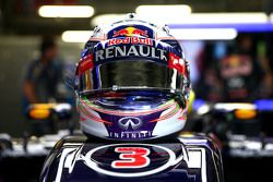 Helmet of Daniel Ricciardo, Red Bull Racing RB11