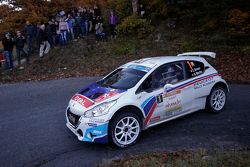 Крейг Брин и Скотт Мартин, Peugeot 208 T16, Peugeot Rally Academy