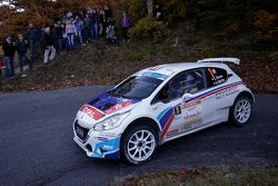 Craig Breen e Scott Martin, Peugeot 208 T16, Peugeot Rally Academy