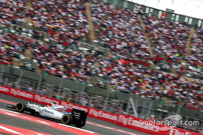 Felipe Massa fica apenas em 6º no México