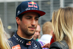 Daniel Ricciardo, Red Bull Racing with the media