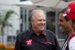 Gene Haas, President of Haas Automotion and Juan Pablo Montoya