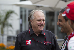 Gene Haas, President of Haas Automotion and Juan Pablo Montoya