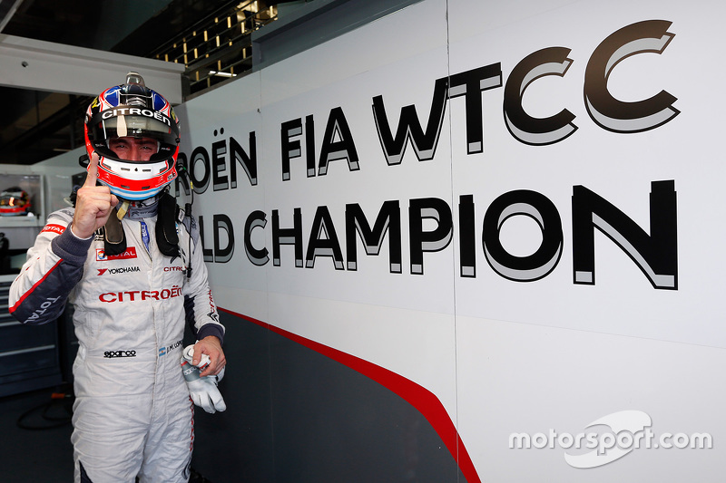 Wereldkampioen 2015 Jose Maria Lopez, Citroën C-Elysée WTCC, Citroën World Touring Car team