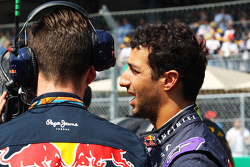 Daniel Ricciardo, Red Bull Racing on the grid