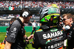 Серхио Перес, Sahara Force India F1 на стартовой решетке