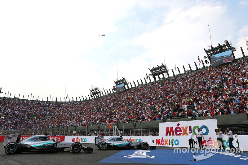 O GP do México esteve no calendário da F1 em três períodos. O primeiro, de 1963 a 1970, o segundo de 1986 a 1992, e o atual, com o novo Autódromo Hermanos Rodríguez.