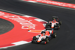 Will Stevens, Manor Marussia F1 Team voor ploegmaat Alexander Rossi, Manor Marussia F1 Team