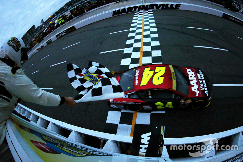 Jeff Gordon, Hendrick Motorsports Chevrolet, siegt in Martinsville