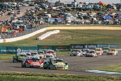 Omar Martinez, Martinez Competicion Ford, Guillermo Ortelli, JP Racing Chevrolet, Mauro Giallombardo