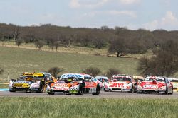 Guillermo Ortelli, JP Racing Chevrolet, Leonel Pernia, Las Toscas Racing Chevrolet, Mariano Werner, 