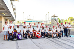 Drivers group photoshoot