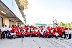 MRF Racing Team group photoshoot