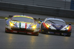 #71 AF Corse Ferrari 458 GTE: Davide Rigon, James Calado and #72 SMP Racing Ferrari 458 GTE: Andrea