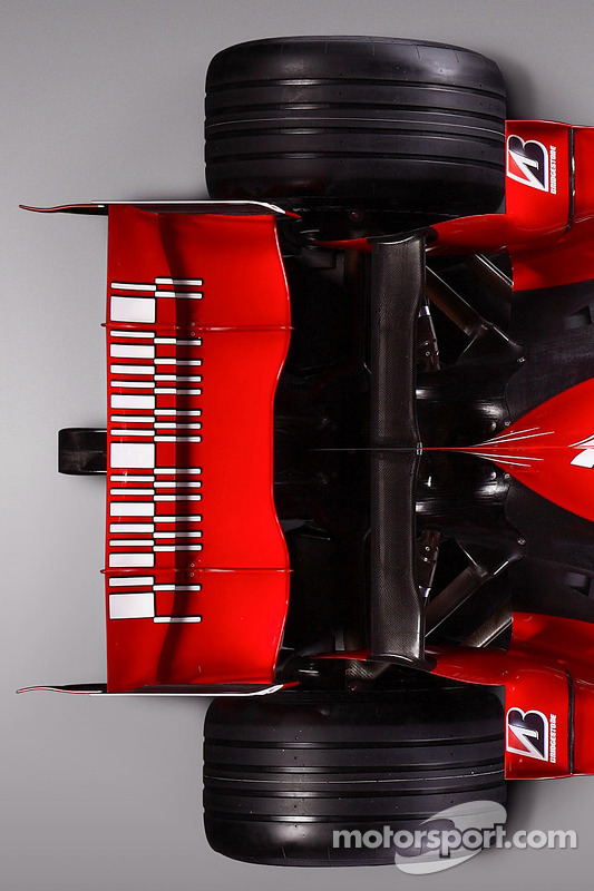 Detail of the new Ferrari F2008