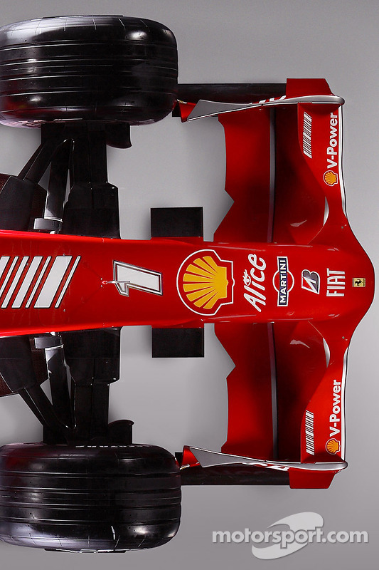 Detail of the new Ferrari F2008